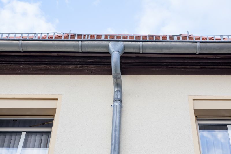 Galvanized Gutter Installation